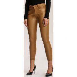 Beżowe Spodnie Skinny Ginorova. Brązowe spodnie damskie Renee, s. Za 99,99 zł.