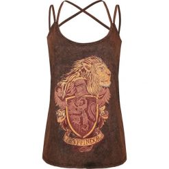 Topy damskie: Harry Potter Gryffindor Crest Top damski ciemnoczerwony