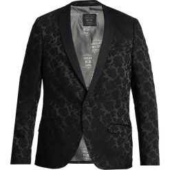Shelby & Sons HAMILTON SLIM FIT Marynarka garniturowa black. Czarne marynarki męskie slim fit Shelby & Sons, z materiału. Za 669,00 zł.