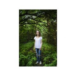 T-shirt bamboo/ z organicznej bawełny. Brązowe t-shirty damskie marki Reserved, l, z bawełny. Za 150,00 zł.