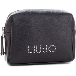 Kosmetyczka LIU JO - M Beauty Colorado N68217 E0037 Nero 22222. Czarne kosmetyczki męskie marki Liu Jo, bez wzorów, ze skóry ekologicznej. Za 169,00 zł.