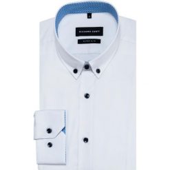 Koszula MICHELE KDBE000434. Białe koszule męskie Giacomo Conti, m, bez wzorów, z bawełny, eleganckie, button down, bez rękawów. Za 259,00 zł.