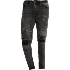 New Look URBAN BIKER Jeansy Slim Fit black. Czarne jeansy męskie marki New Look. Za 189,00 zł.