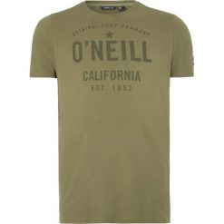 O'Neill Ocotillo Koszulka Zielony. Zielone podkoszulki męskie O'Neill, s, z nadrukiem, z bawełny, bez kołnierzyka, krótkie. Za 119,95 zł.