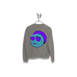 Bluza Morty Toxic Damska. Szare bluzy damskie Failfake, xs, bez wzorów, bez rękawów, bez kaptura. Za 160,00 zł.