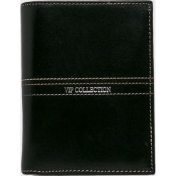 VIP COLLECTION - Portfel skórzany Palermo. Czarne portfele męskie marki VIP COLLECTION, ze skóry. W wyprzedaży za 129,90 zł.
