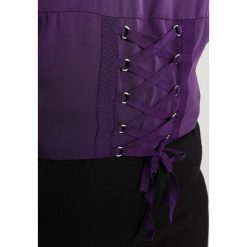 Bluzki damskie: Second Script Curve CORSET DETAIL Bluzka cherry pantome