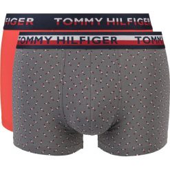 Tommy Hilfiger 2-pack Bokserki Czerwony Szary. Szare bokserki męskie z elastanu. Za 180,95 zł.