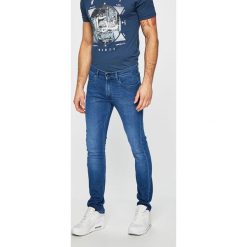 Lee - Jeansy Luke. Niebieskie jeansy męskie marki Lee, z elastanu. Za 329,90 zł.