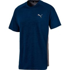 Koszulka sportowa "Power Vent" w kolorze granatowym. Niebieskie koszulki męskie Puma, xl, z nadrukiem, z materiału, sportowe, z okrągłym kołnierzem, bez rękawów. W wyprzedaży za 109,95 zł.