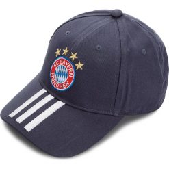 Czapki męskie: Czapka z daszkiem adidas - Fcb 3S Cap DI0247 Utiblu/White/Bleuti/Blanc