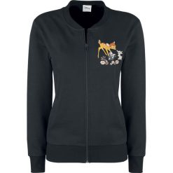 Bambi Szene Kurtka damska czarny. Czarne kurtki damskie marki Bambi, l, z nadrukiem. Za 164,90 zł.