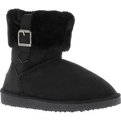 Buty zimowe damskie: Zimowe botki „Afton” w kolorze czarnym