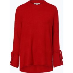 Comma casual identity - Sweter damski, czerwony. Czerwone swetry damskie marki comma casual identity, bez wzorów, eleganckie, bez rękawów, bez kaptura. Za 149,95 zł.