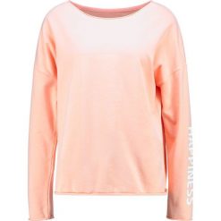 Bluzy damskie: Juvia HAPPINESS Bluza neon peach
