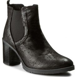 Botki SERGIO BARDI - Adele FW1268617AF 201. Czarne botki damskie na obcasie marki Sergio Bardi, z gumy. W wyprzedaży za 219,00 zł.