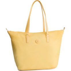 Torebka TOMMY HILFIGER - Poppy Tote AW0AW06443 732. Żółte torebki klasyczne damskie TOMMY HILFIGER, bez wzorów, z materiału, klasyczne, bez dodatków. W wyprzedaży za 209,00 zł.