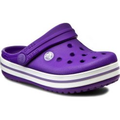 Sandały chłopięce: Klapki CROCS – Crocband Kids 10998 Ultraviolet/White