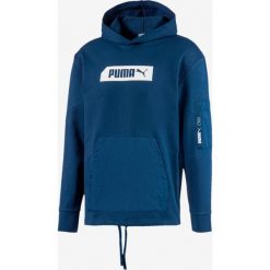 Puma Nu-Tility Bluza Niebieski. Niebieskie bluzy męskie Puma, s, z nadrukiem, z bawełny, bez kołnierzyka, bez rękawów, bez kaptura. Za 309,95 zł.