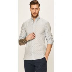 Produkt by Jack & Jones - Koszula. Niebieskie koszule męskie PRODUKT by Jack & Jones, s, bez wzorów, z bawełny, casualowe, button down, z długim rękawem. Za 89,90 zł.