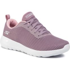 Sneakersy SKECHERS - 15641 MVE Lavender Rose. Różowe półbuty damskie Skechers, bez wzorów, z tworzywa sztucznego, bez obcasa, na płaskiej podeszwie, bez zapięcia. Za 249,99 zł.