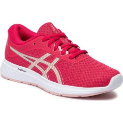 Buty ASICS - Patriot 11 1012A484 Rose Petal/Breeze 700. Różowe buty sportowe damskie Asics, bez wzorów, ze skóry ekologicznej, sportowe, do biegania. W wyprzedaży za 169,00 zł.