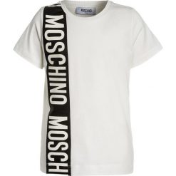MOSCHINO Tshirt z nadrukiem cloud. Białe t-shirty damskie marki MOSCHINO, z nadrukiem, z bawełny. Za 229,00 zł.