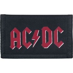 Portfele męskie: AC/DC Logo Portfel czarny