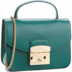 Torebka FURLA - Metropolis 978142 B BHD3 ARE Cipresso e. Zielone torebki klasyczne damskie marki Furla, ze skóry, zdobione. Za 919,00 zł.