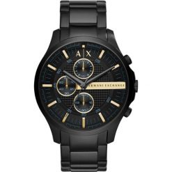 Armani Exchange - Zegarek AX2164. Czarne zegarki męskie marki Armani Exchange, ze stali. Za 1099,00 zł.