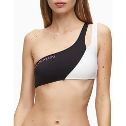 Calvin Klein Damski stanik na ramię Jedno Shoulder Bandeau KW0KW00885-BEH Pvh Black (Wielkość XL). Czarne stroje kąpielowe damskie Calvin Klein, xl, bez wzorów. W wyprzedaży za 167,00 zł.