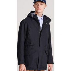 Kurtka parka z kapturem - Granatowy. Niebieskie kurtki męskie Reserved, s, bez wzorów, z kapturem. Za 239,99 zł.
