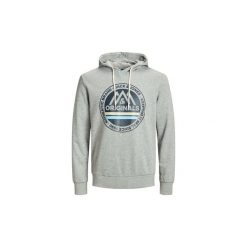Bluzy Jack Jones 12160123 WILMER. Szare bluzy męskie Jack & Jones, xl, bez wzorów, bez kołnierzyka, bez rękawów, bez kaptura. Za 98,13 zł.