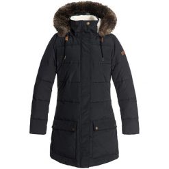 Roxy Damska Kurtka Ellie True Black erjjk03239-kvj0 (Rozmiar M). Czarne kamizelki damskie marki Roxy, m, bez wzorów, sportowe, bez kaptura. W wyprzedaży za 616,00 zł.