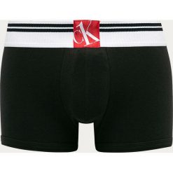 Calvin Klein Underwear - Bokserki Ck One. Czarne bokserki męskie Calvin Klein Underwear, s, z nadrukiem, z elastanu. Za 119,90 zł.