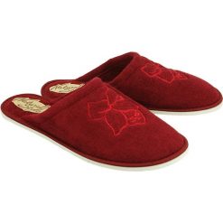 METEOR 042 FROTTE bordowy, kapcie damskie łazienkowe. Czerwone kapcie damskie Meteor. Za 21,99 zł.