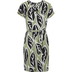 Soyaconcept Sukienka Vava zielony we wzory female zielony/ze wzorem M (40). Zielone sukienki damskie Soyaconcept, na co dzień, s, bez wzorów, z satyny, eleganckie, z dekoltem w serek, z krótkim rękawem, krótkie, mini. W wyprzedaży za 209,00 zł.