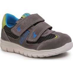 Sneakersy PRIMIGI - 5373300 M Grig. Szare trampki chłopięce Primigi, bez wzorów, ze skóry, na rzepy. Za 259,00 zł.