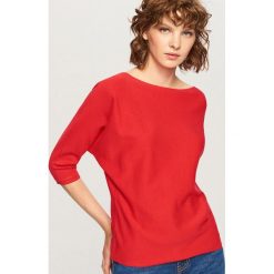 Sweter - Czerwony. Czerwone swetry klasyczne damskie Reserved, l. Za 49,99 zł.