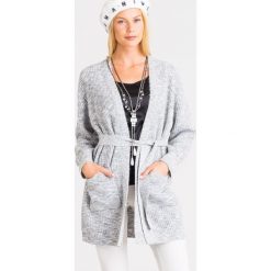 KARDIGAN TWINSET U&B. Szare swetry damskie Twinset U&B, s, w paski, z dzianiny. Za 444,50 zł.