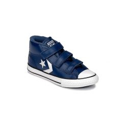 Buty Dziecko Converse STAR PLAYER 3V MID. Niebieskie trampki dziewczęce Converse, bez wzorów, bez zapięcia. Za 179,25 zł.