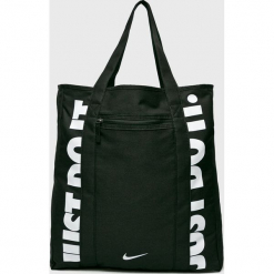Nike - Torebka. Czarne torebki klasyczne damskie marki Nike, z poliesteru, na ramię, duże. W wyprzedaży za 119,90 zł.