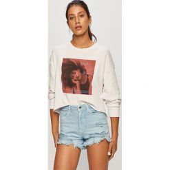 Jacqueline de Yong - Bluza. Czarne bluzy damskie Jacqueline de Yong, s, z nadrukiem, z bawełny, bez rękawów, bez kaptura. Za 119,90 zł.