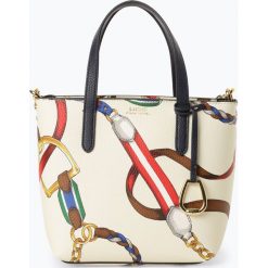 LAUREN RALPH LAUREN - Torebka damska, beżowy. Brązowe torebki klasyczne damskie Lauren Ralph Lauren, bez wzorów, bez dodatków. Za 699,95 zł.