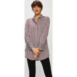 Vero Moda - Koszula. Brązowe koszule body marki Vero Moda, s, w paski, z poliesteru, eleganckie. W wyprzedaży za 89,90 zł.