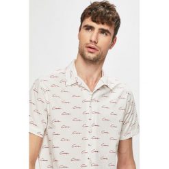 Jack & Jones - Koszula. Białe koszule męskie Jack & Jones, xl, bez wzorów, z bawełny, klasyczne, z klasycznym kołnierzykiem, z krótkim rękawem. W wyprzedaży za 59,90 zł.