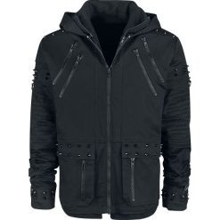 Kurtki męskie: Vixxsin Black Chrome Jacket Kurtka czarny