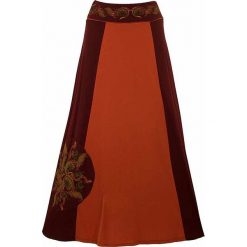 Spódnica w kolorze brązowo-pomarańczowym. Spódniczki damskie Coline. W wyprzedaży za 64,95 zł.