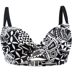 Biustonosz bikini "Lice" w kolorze czarno-białym. Czarne bikini marki Val d´Azur, z haftami. W wyprzedaży za 165,95 zł.