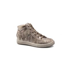 Buty Dziecko GBB FRANCESCA. Brązowe trampki dziewczęce marki GBB, bez wzorów, bez zapięcia. Za 311,20 zł.